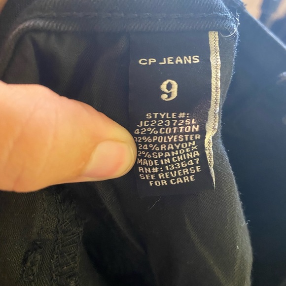 CP Jeans Super Stretchy Distressed Skinny Jeans - Picture 8 of 9